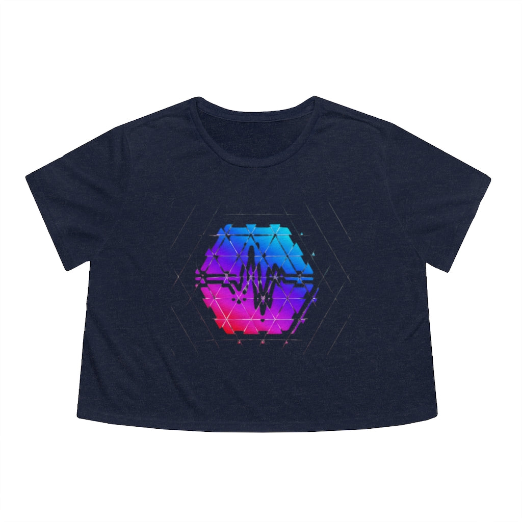PulseChain Women's Flowy Cropped Tee