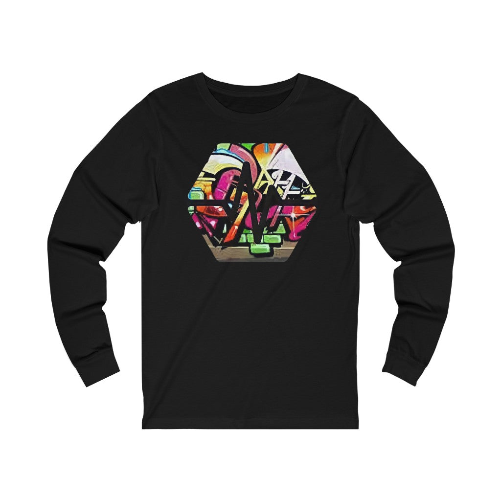 PulseChain Graffiti #4 Unisex Jersey Long Sleeve Tee