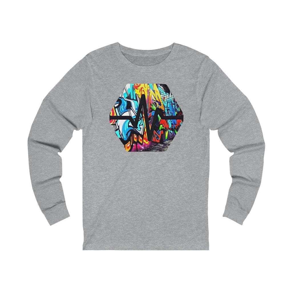 PulseChain Graffiti #5 Unisex Jersey Long Sleeve Tee