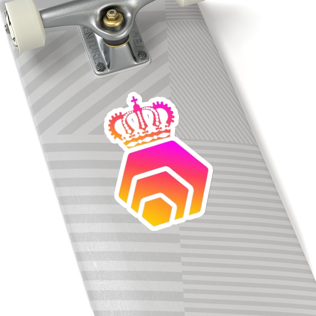 HEX Is King Kiss-Cut Stickers