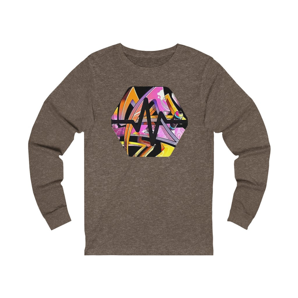 PulseChain Graffiti #6 Unisex Jersey Long Sleeve Tee