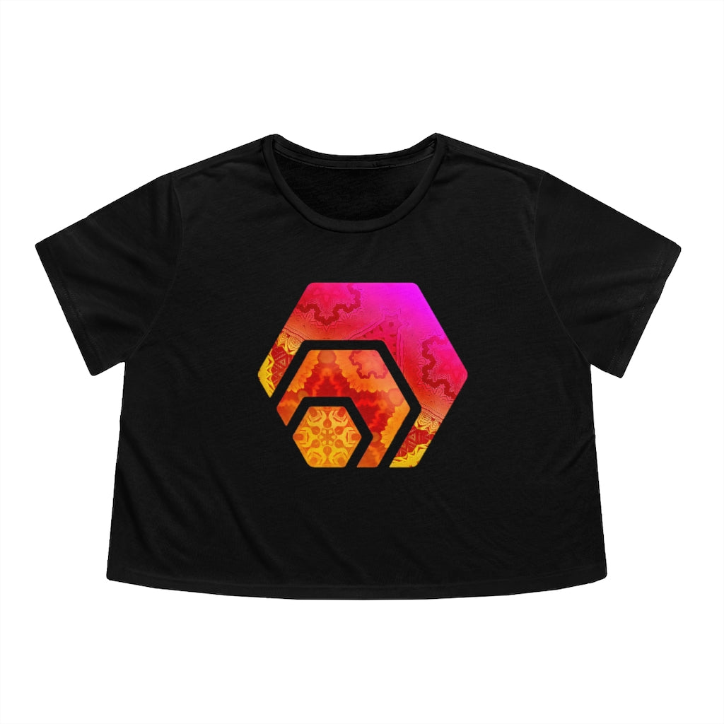 HEX Magic Carpet Ride Women's Flowy Cropped Tee