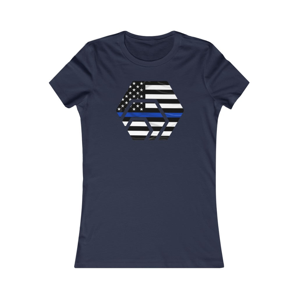 HEX Thin Blue Line Women's Tee