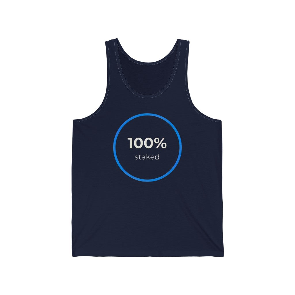 HEX 100% Staked Unisex Jersey Tank