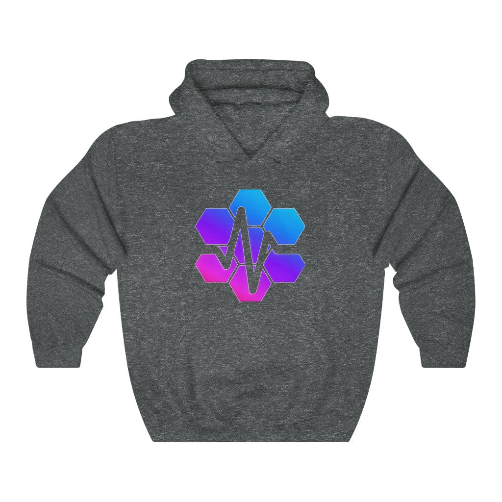 PulseChain Unisex Heavy Blend Hooded Sweatshirt