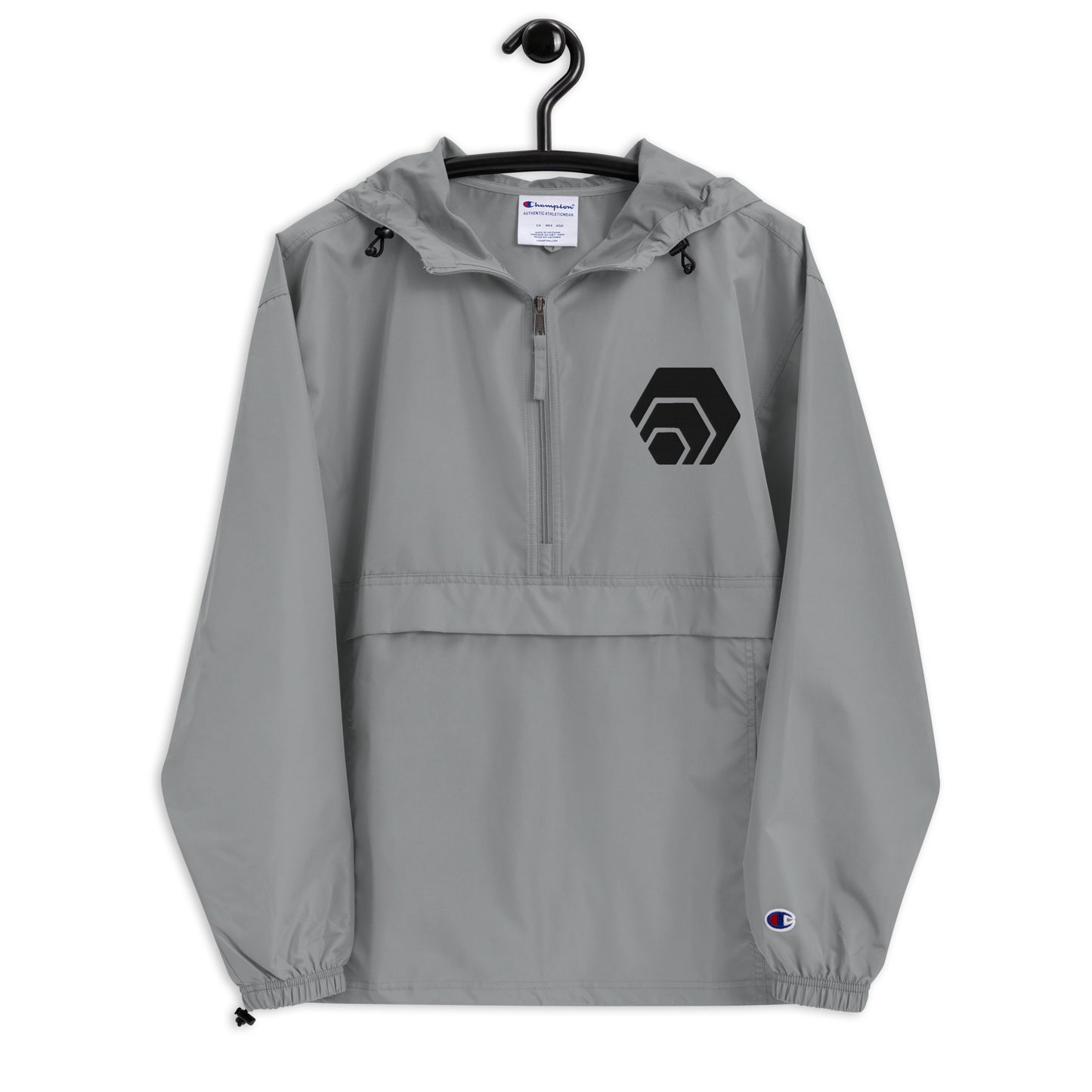 HEX Embroidered Packable Jacket