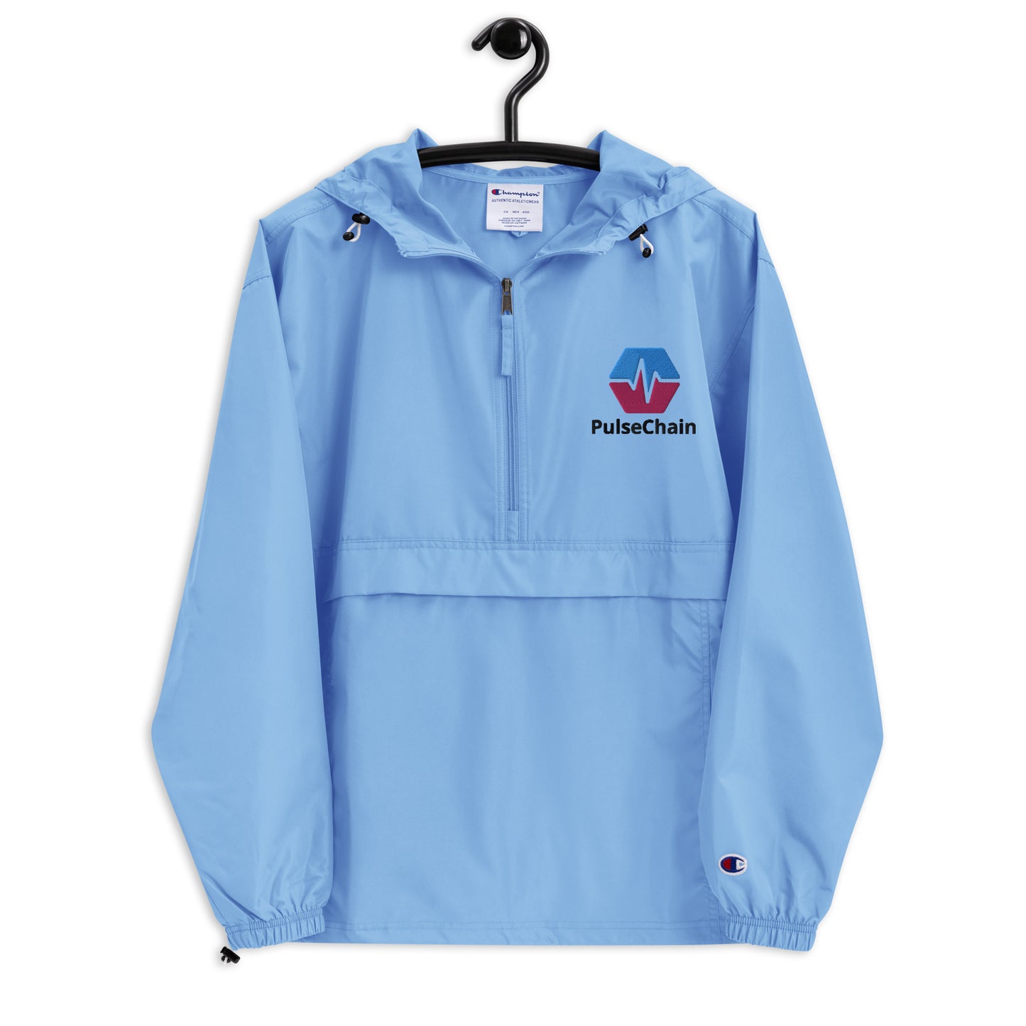 PulseChain Embroidered Packable Jacket