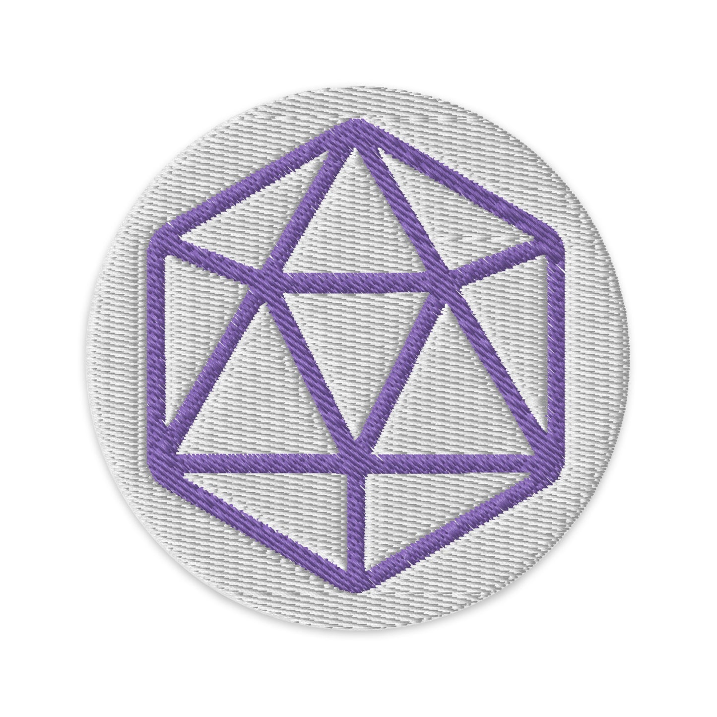 Icosa Embroidered Patch