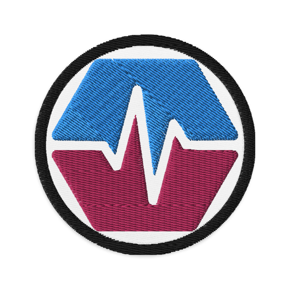 PulseChain Embroidered Patch