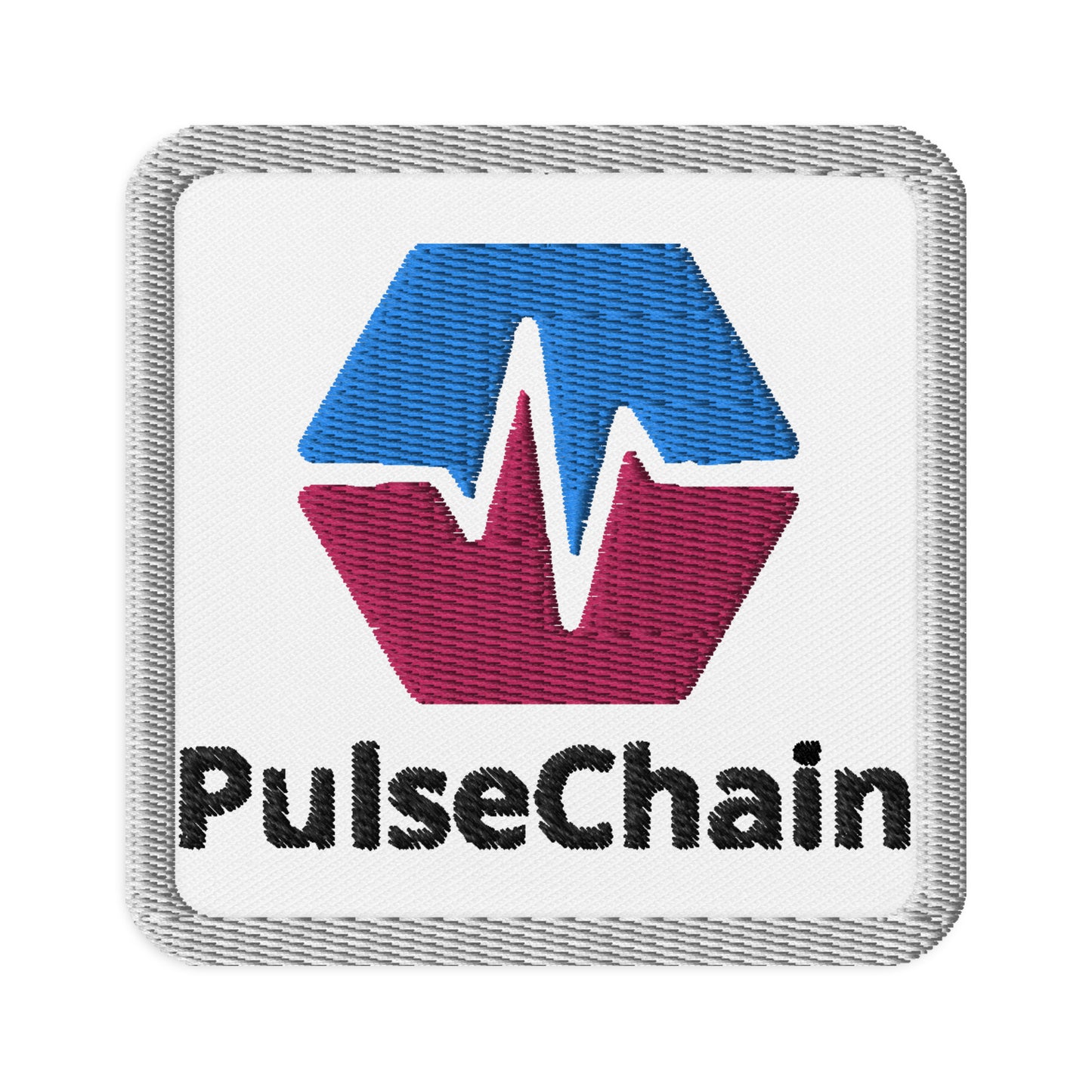 PulseChain Embroidered Patch