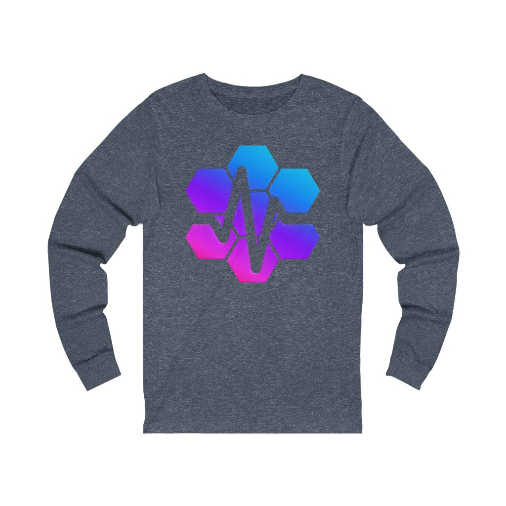 PulseChain Unisex Jersey Long Sleeve Tee