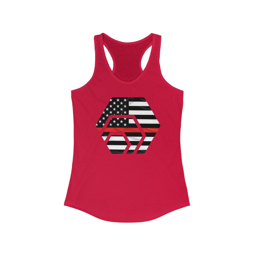 HEX Thin Red Line Women's Ideal Racerback Tank