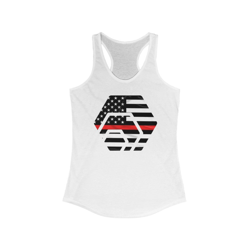HEX Thin Red Line Women's Ideal Racerback Tank
