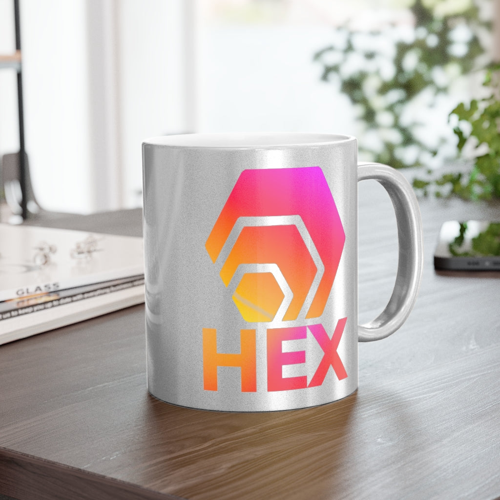 HEX Metallic Mug (Silver / Gold)