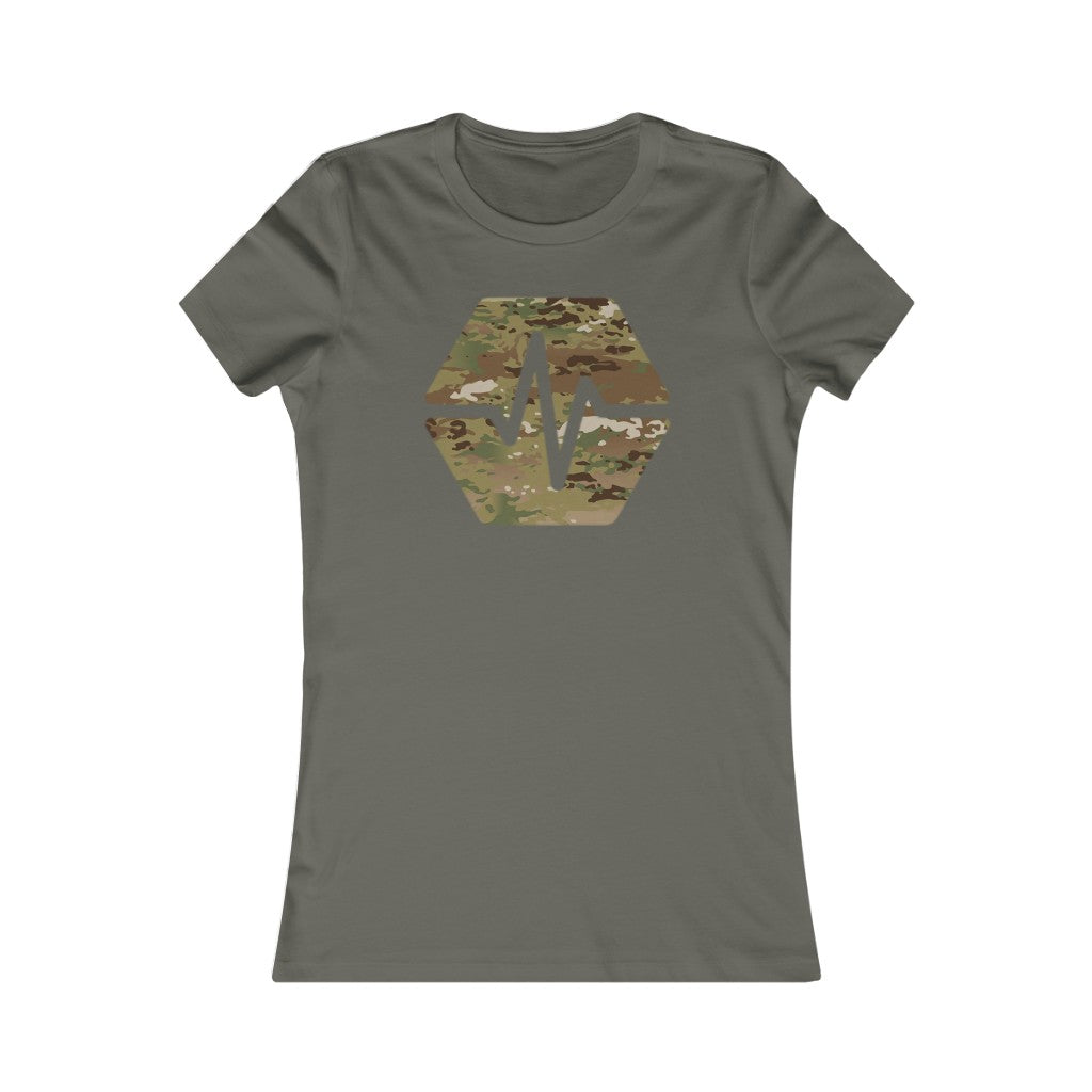 PulseChain Army Camouflage Women's Tee