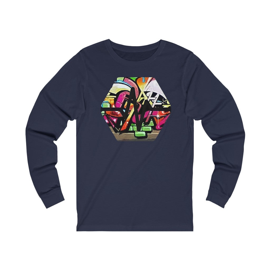 PulseChain Graffiti #4 Unisex Jersey Long Sleeve Tee