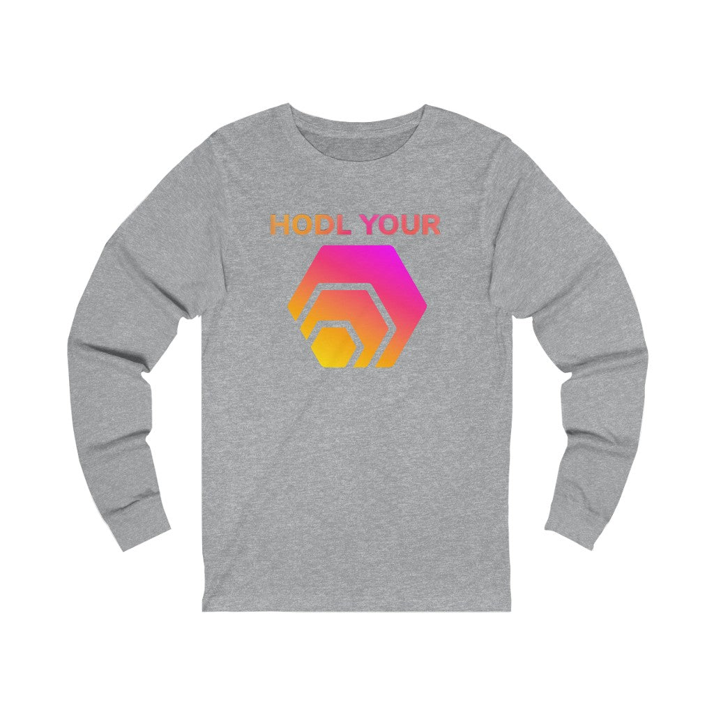 HODL Your HEX Unisex Jersey Long Sleeve Tee