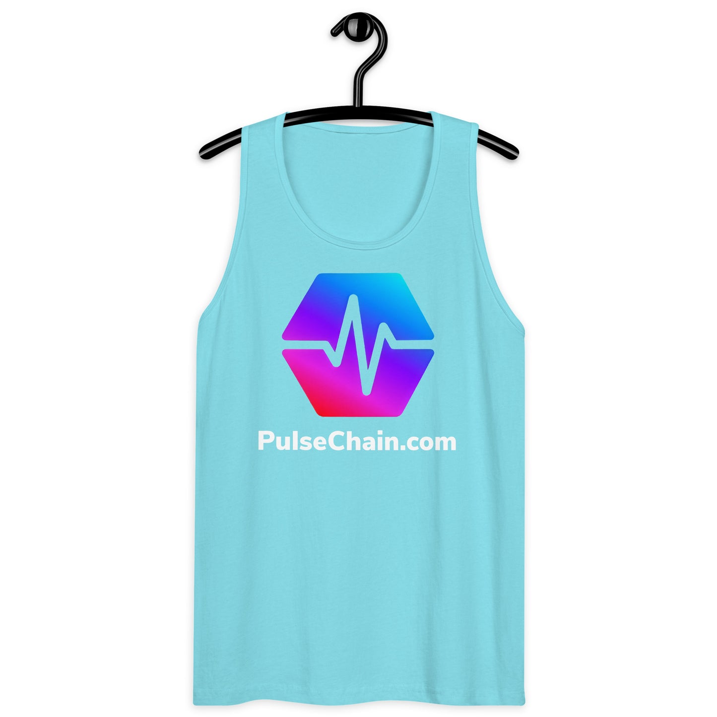 PulseChain.com Men’s Premium Tank Top