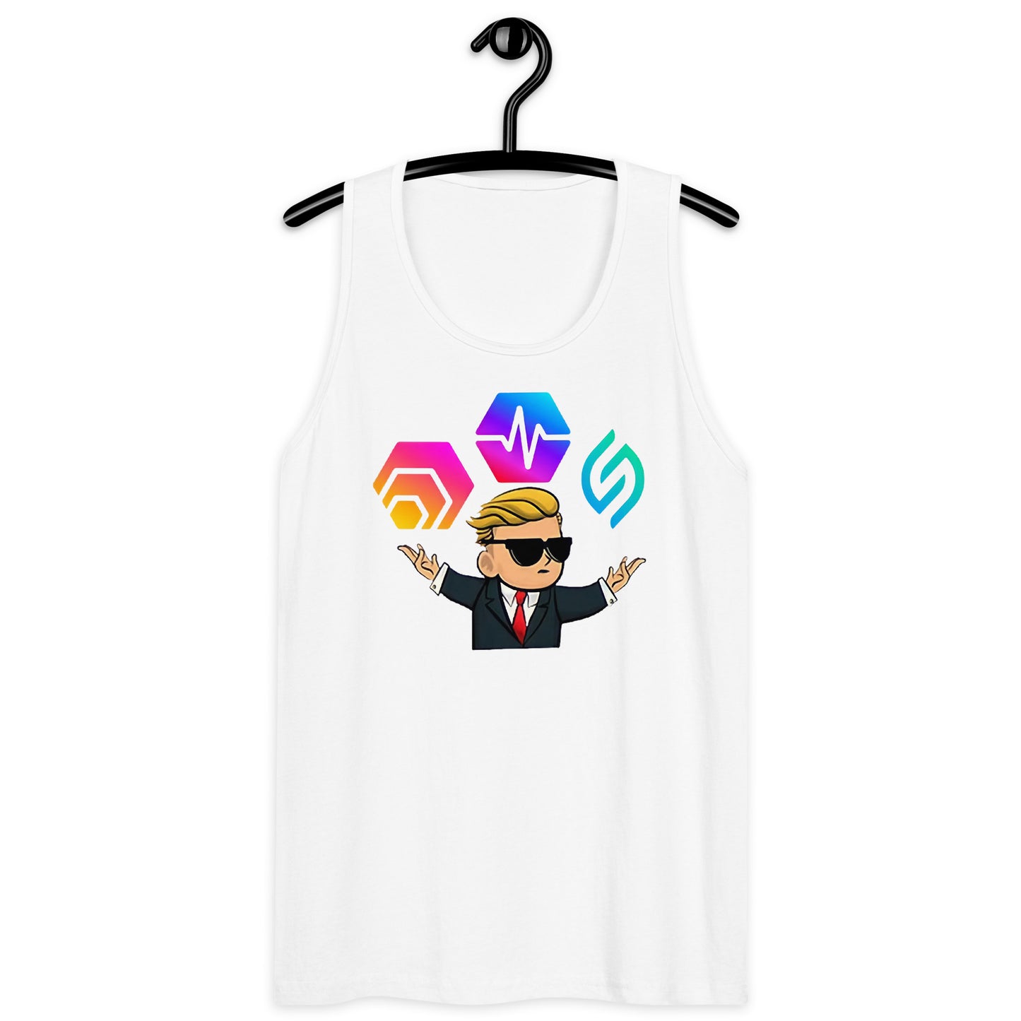 Passive Income - HEX - PulseChain Men’s Premium Tank Top