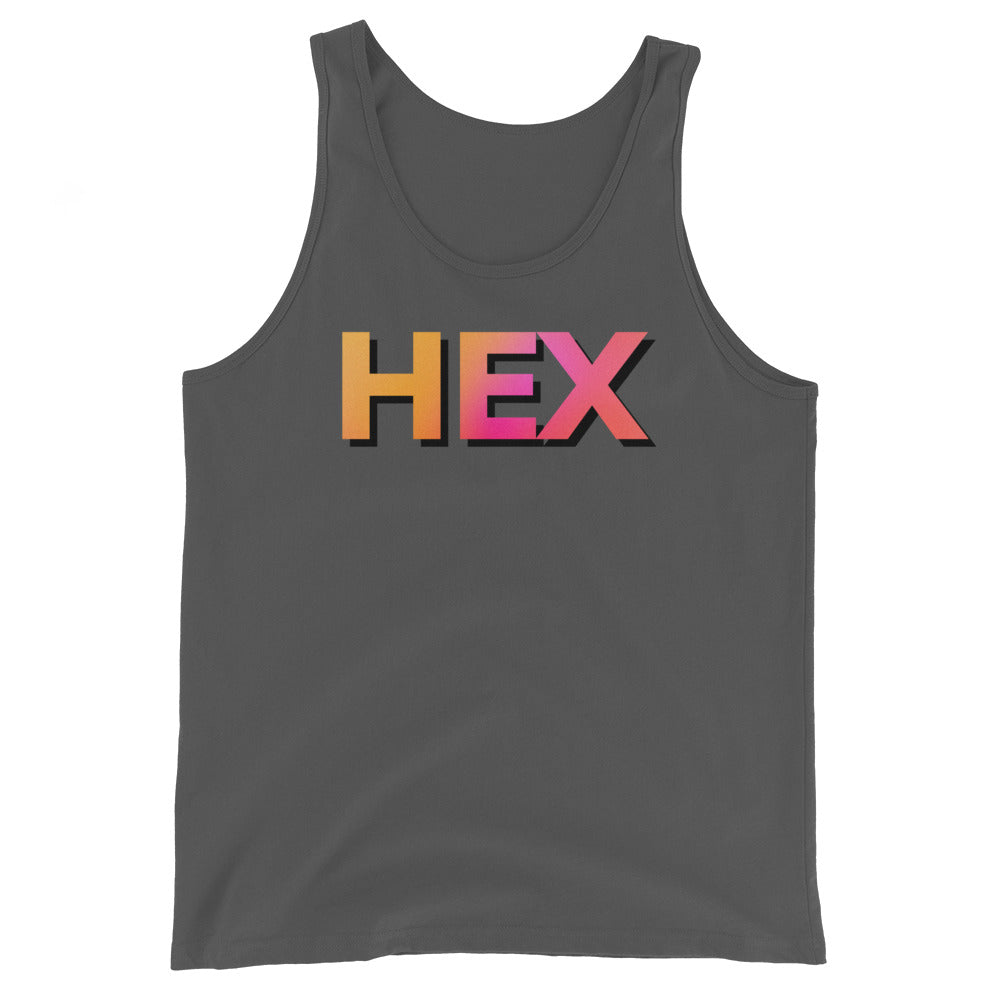 Shadowed HEX Unisex Tank Top