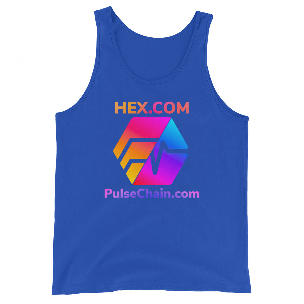 HEX.COM and PulseChain.com Unisex Tank Top
