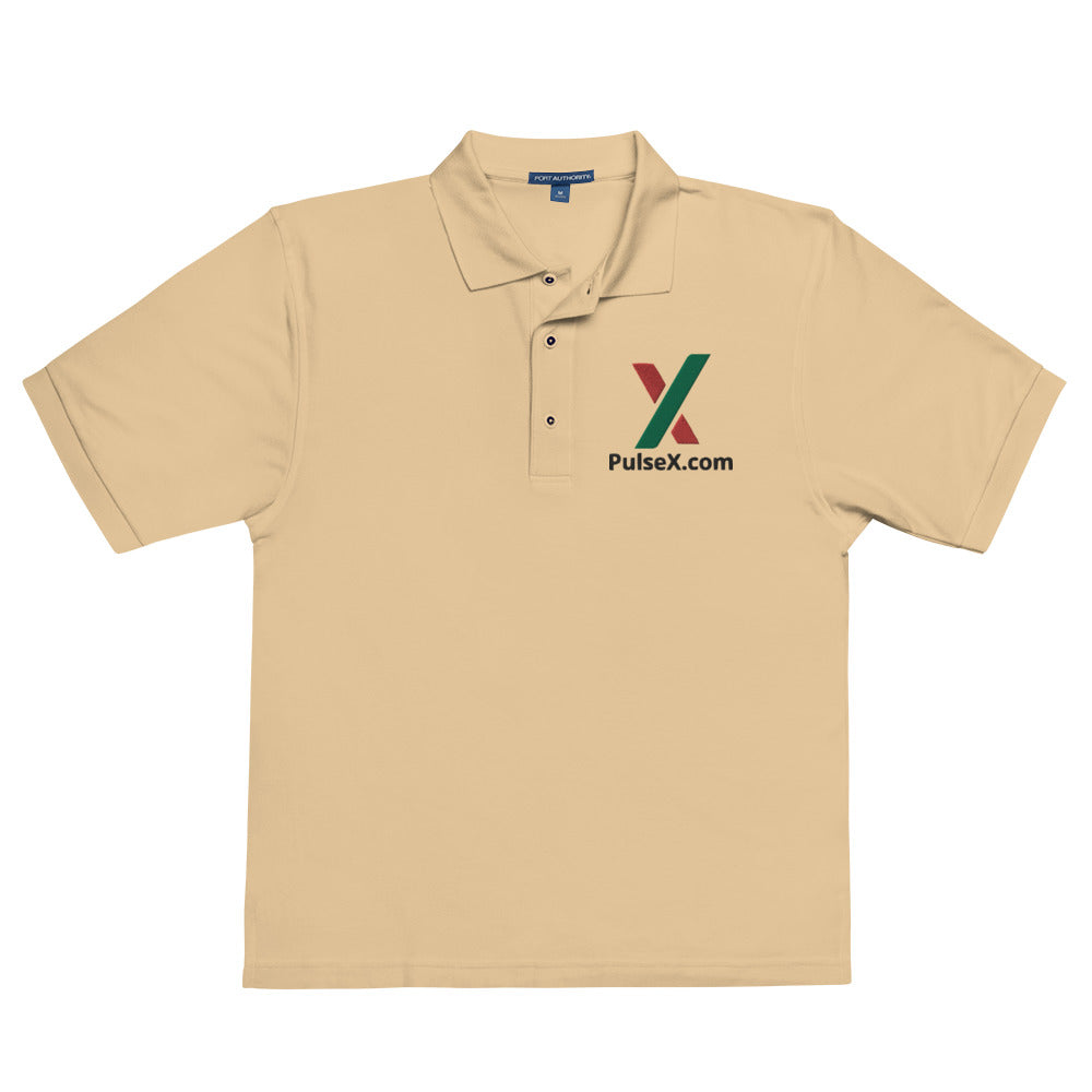 PulseX.com Men's Premium Polo