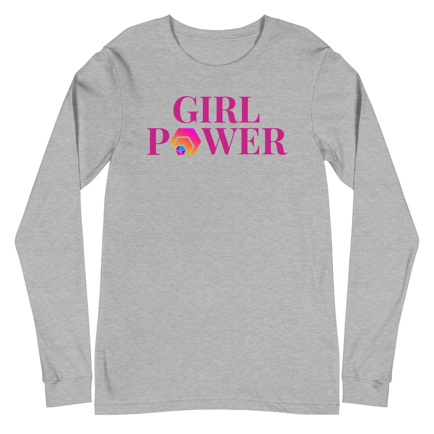 HEX/PulseChain Girl Power Unisex Long Sleeve Tee