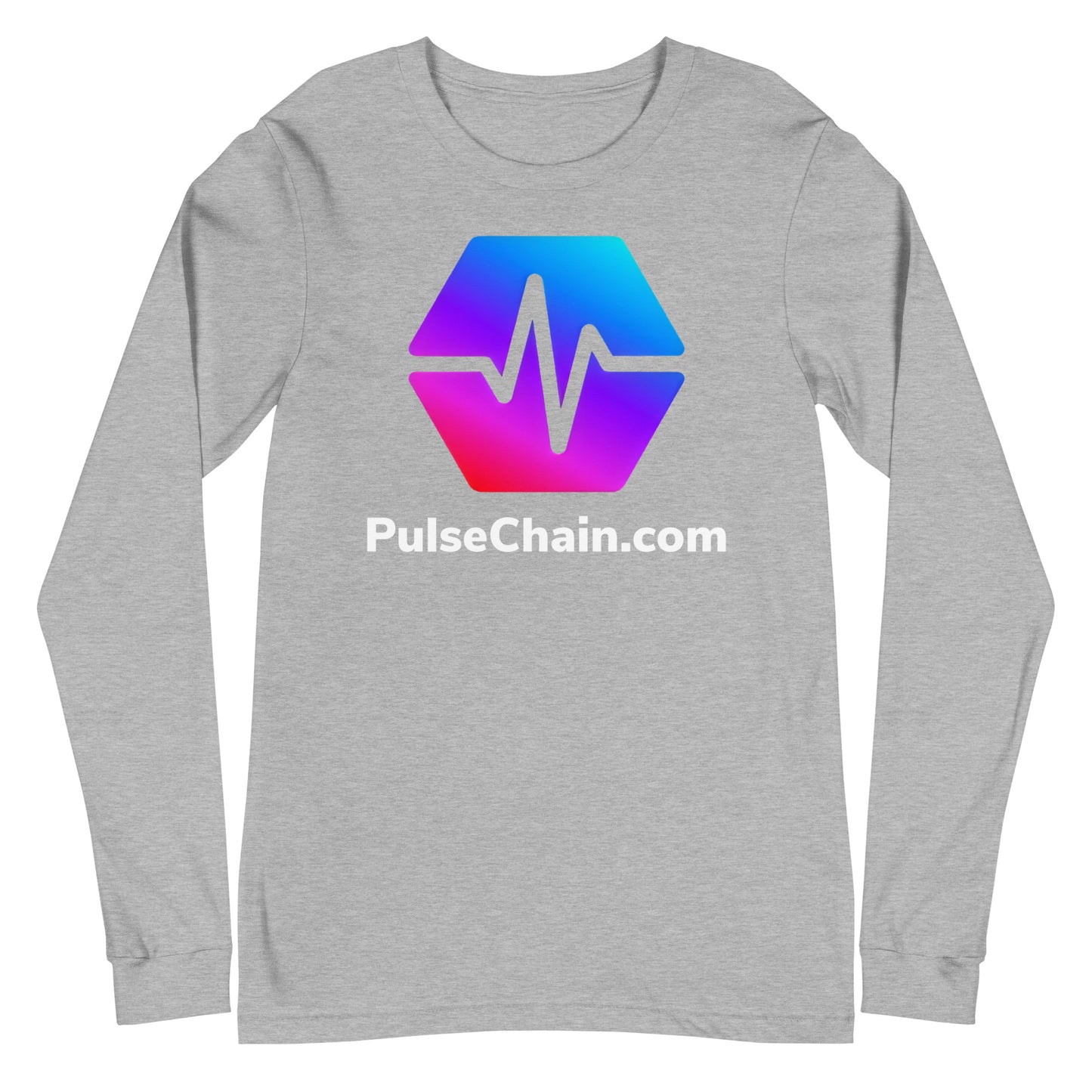 PulseChain.com Unisex Long Sleeve Tee