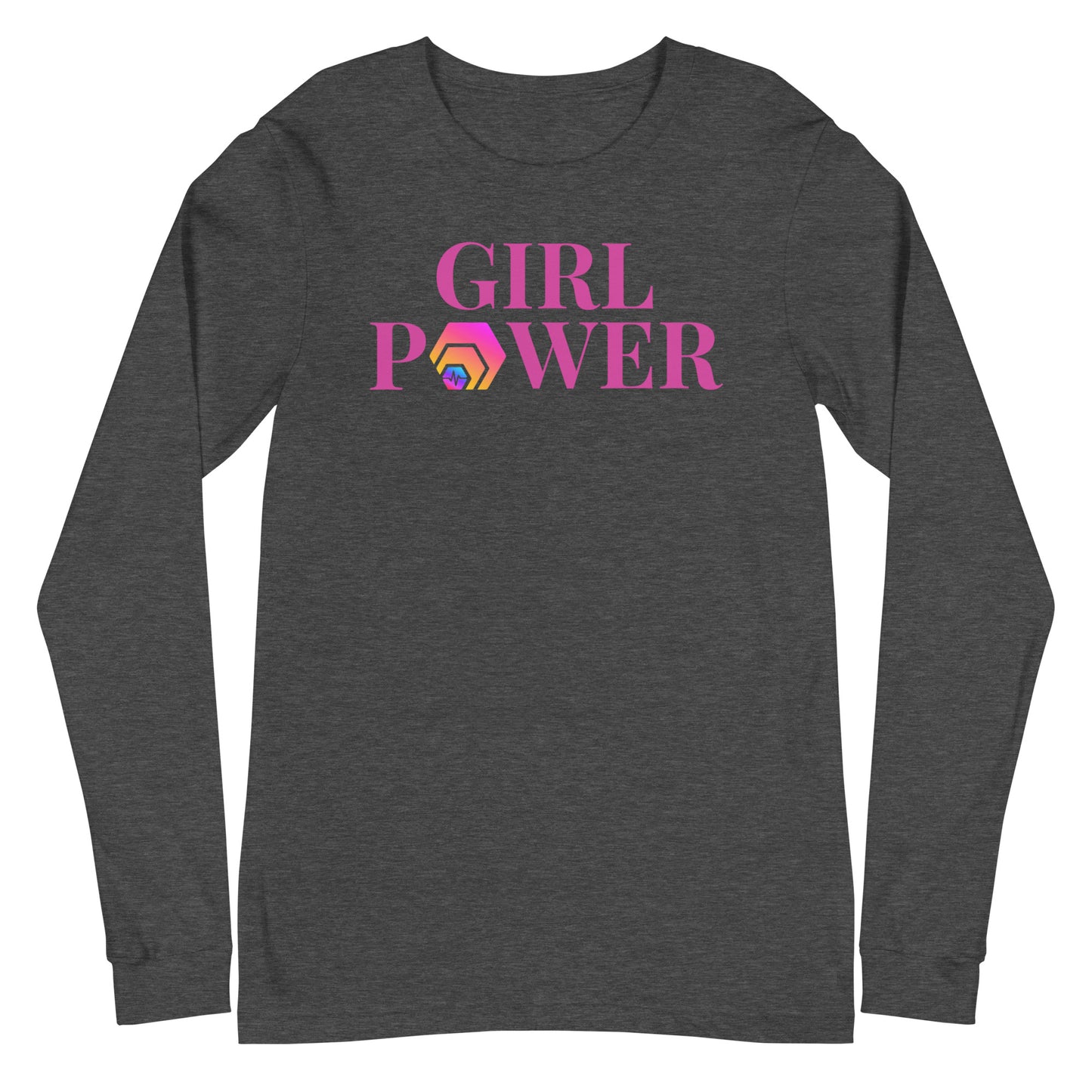 HEX/PulseChain Girl Power Unisex Long Sleeve Tee