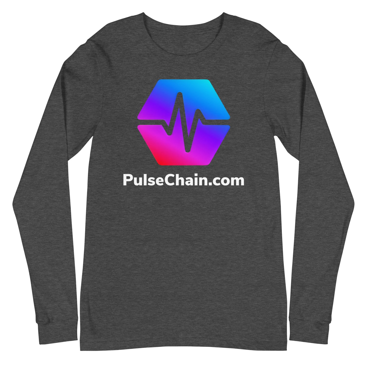PulseChain.com Unisex Long Sleeve Tee