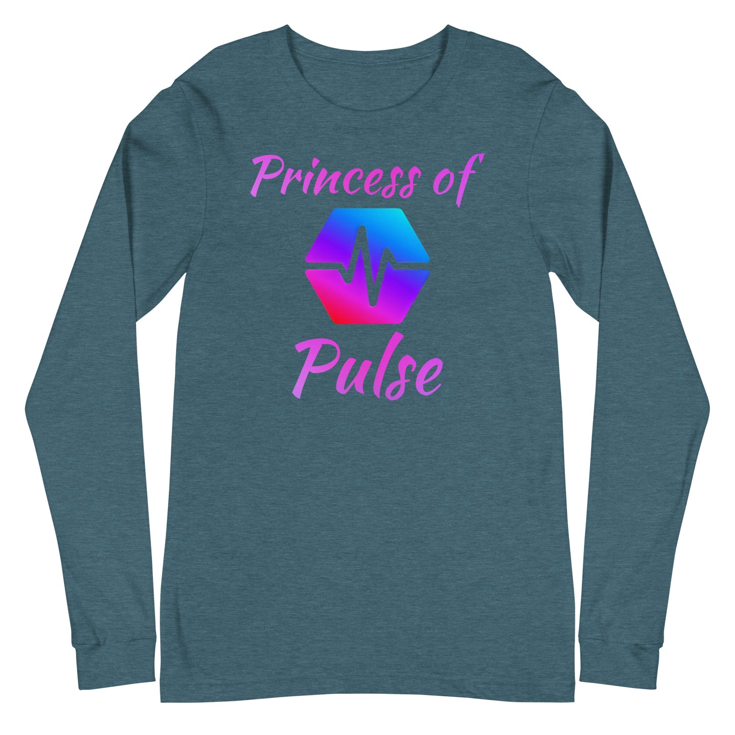 Princess of PulseChain Unisex Long Sleeve Tee