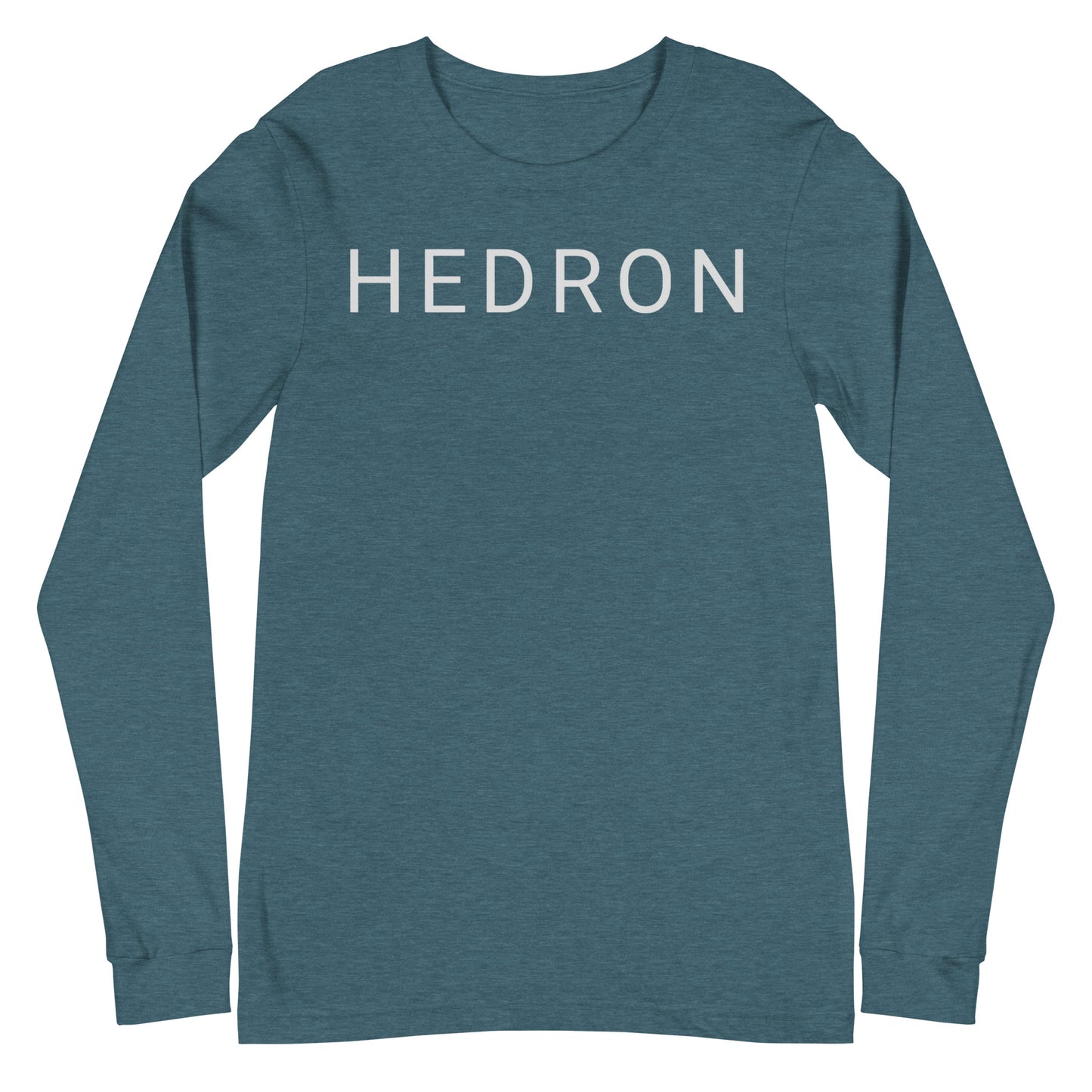 Hedron Unisex Long Sleeve Tee (Front & Back)