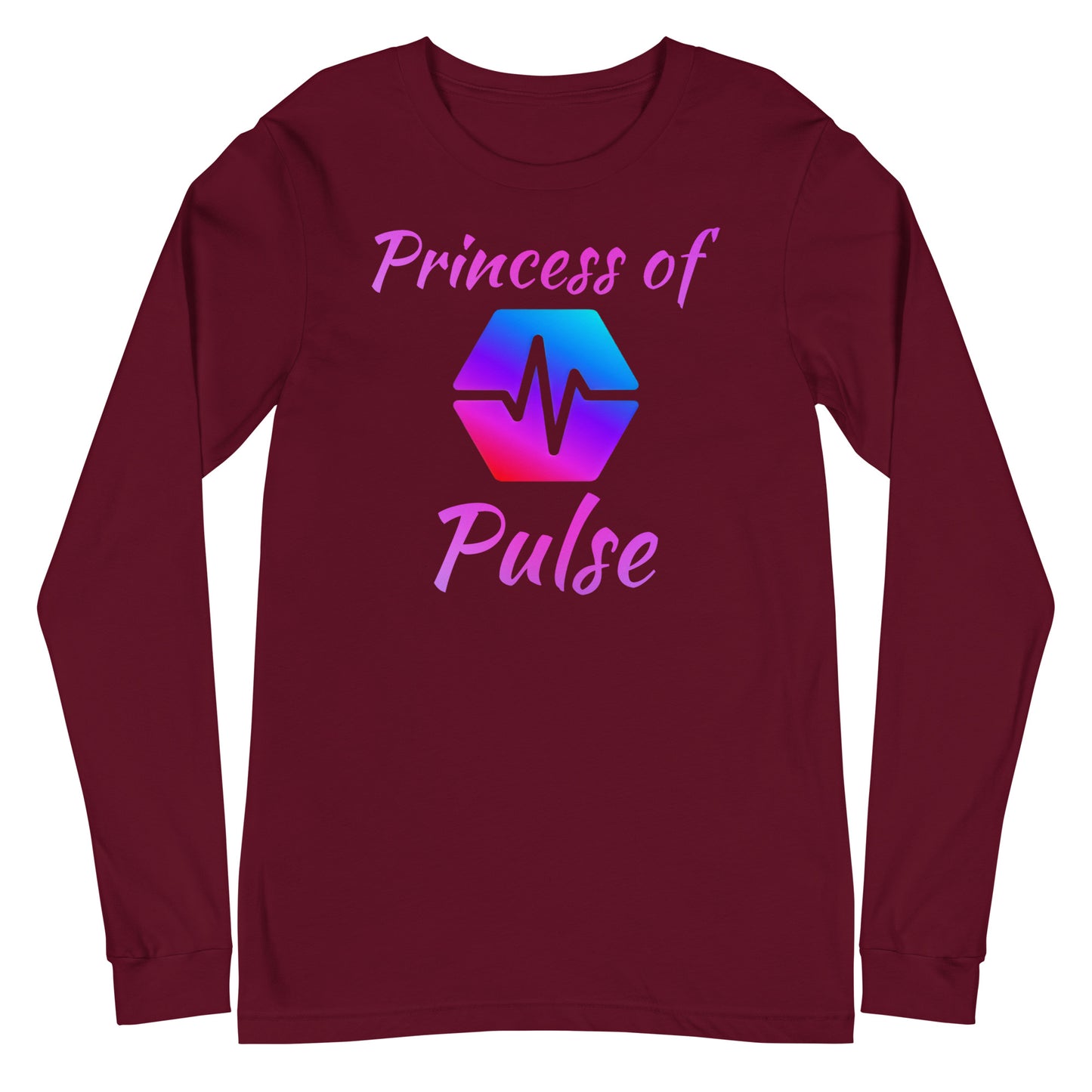 Princess of PulseChain Unisex Long Sleeve Tee