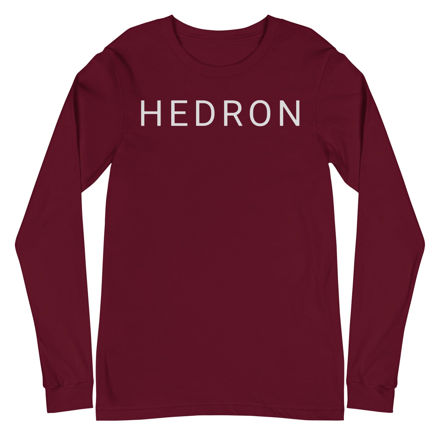 Hedron Unisex Long Sleeve Tee (Front & Back)