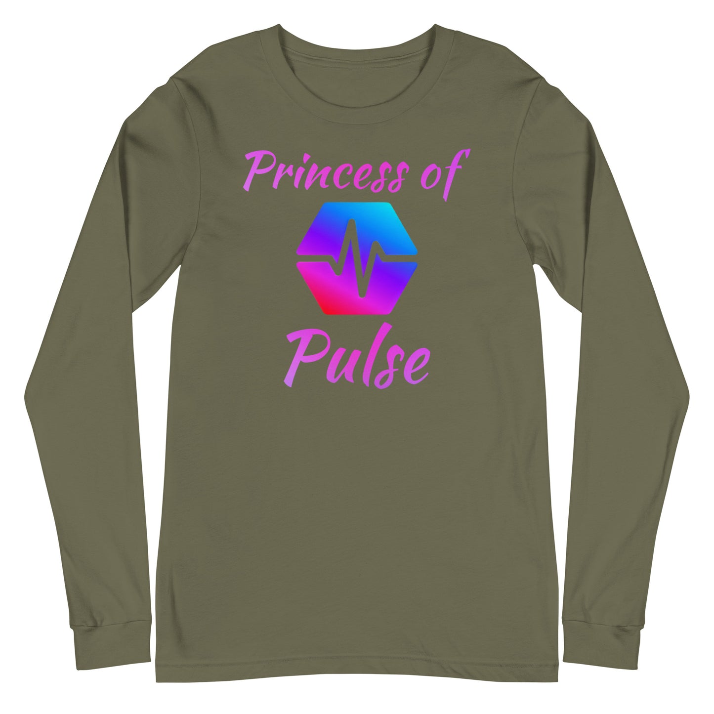 Princess of PulseChain Unisex Long Sleeve Tee
