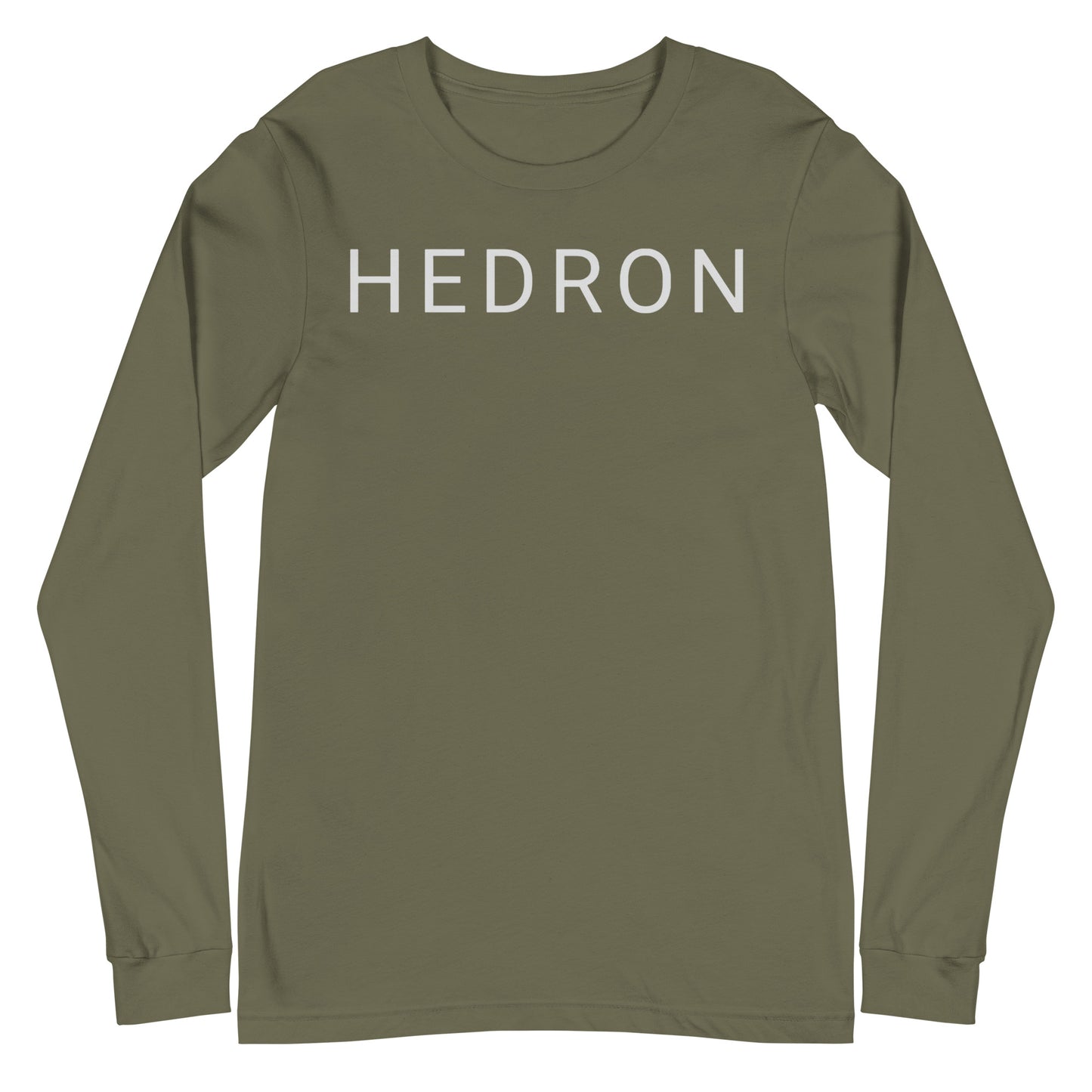 Hedron Unisex Long Sleeve Tee (Front & Back)