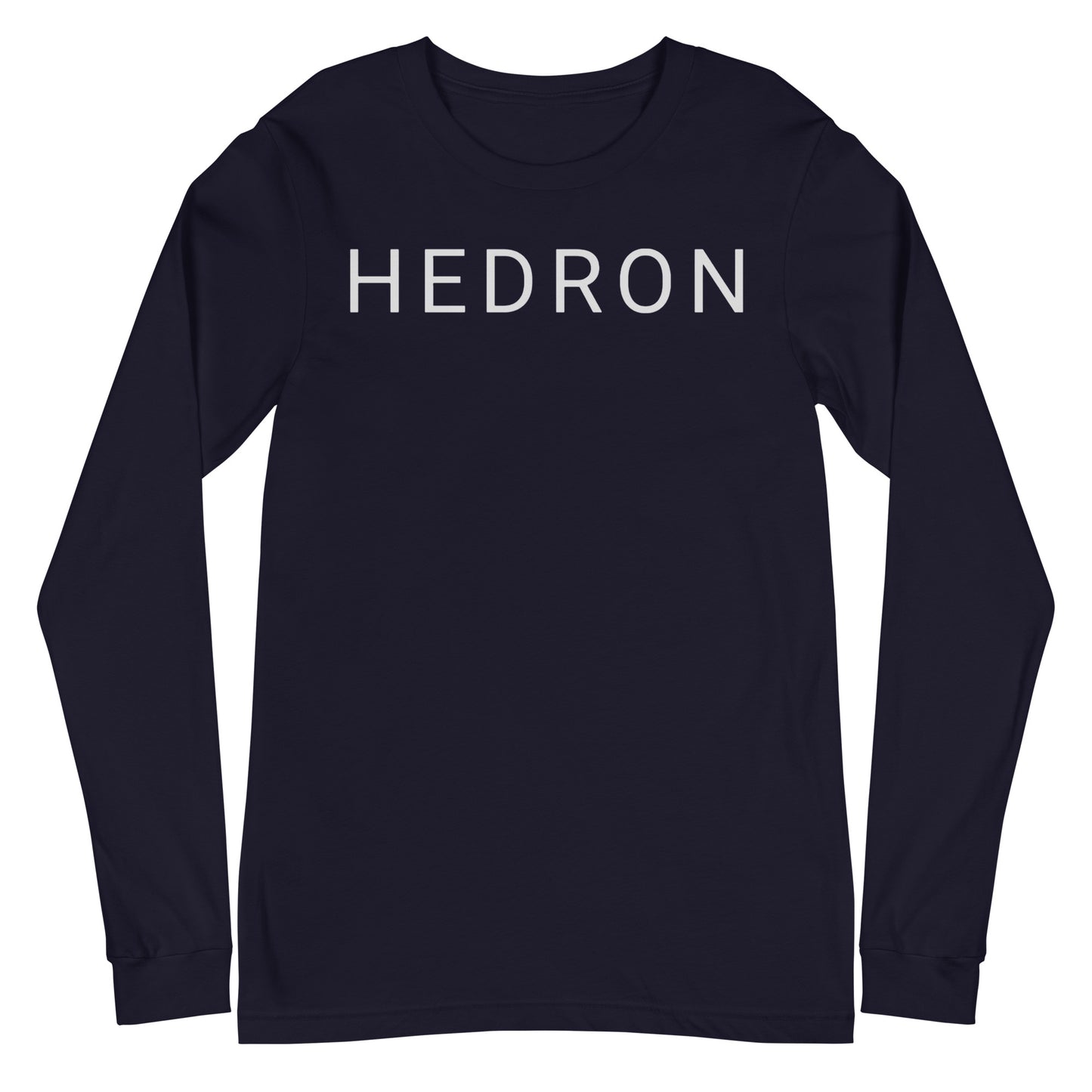 Hedron Unisex Long Sleeve Tee (Front & Back)