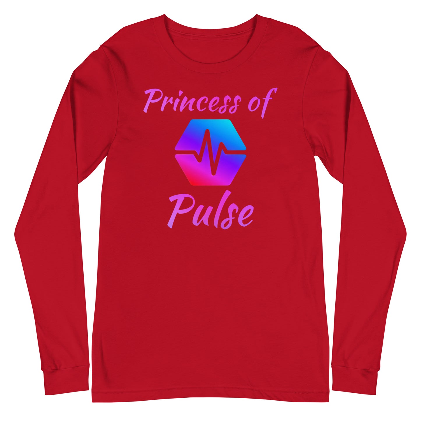 Princess of PulseChain Unisex Long Sleeve Tee