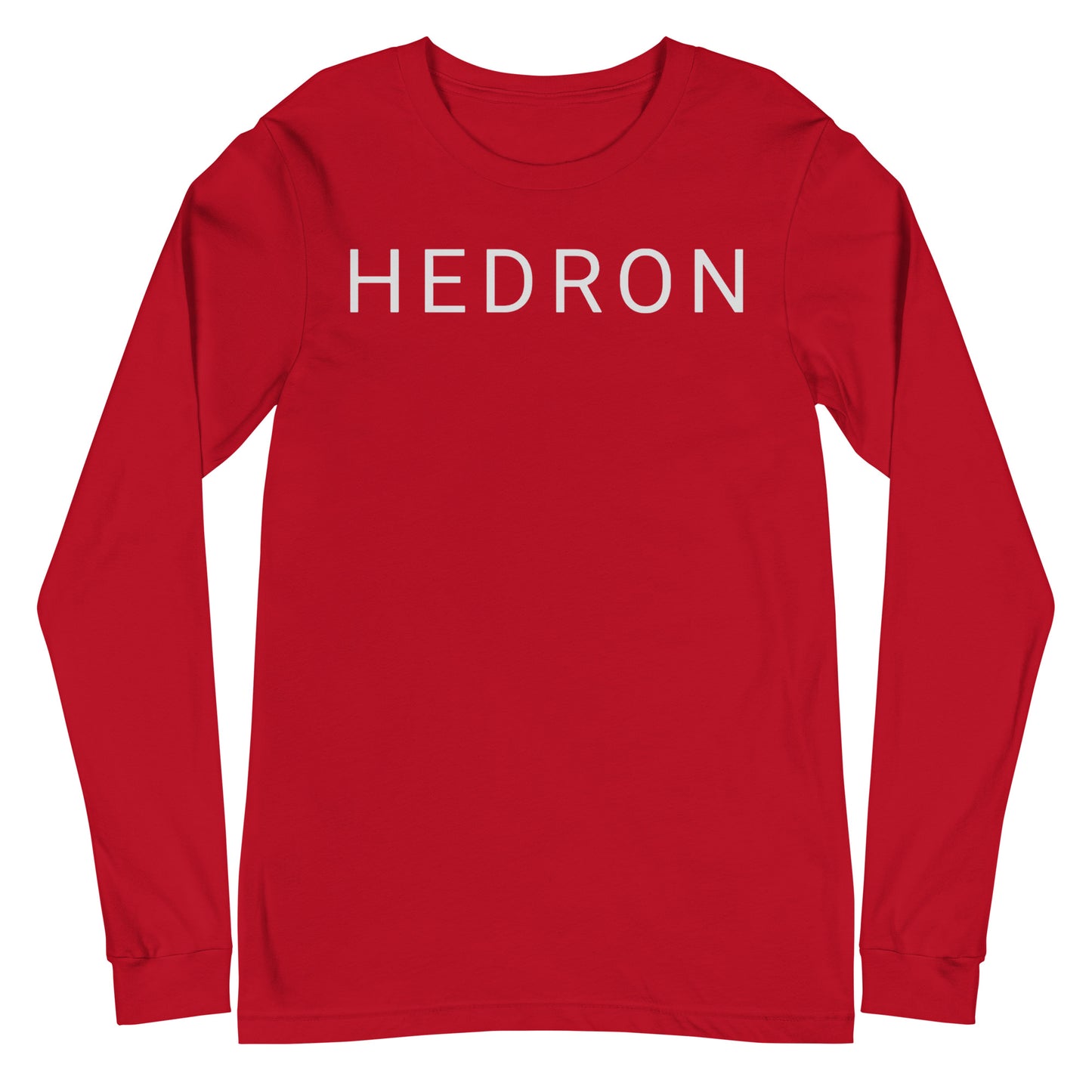 Hedron Unisex Long Sleeve Tee (Front & Back)