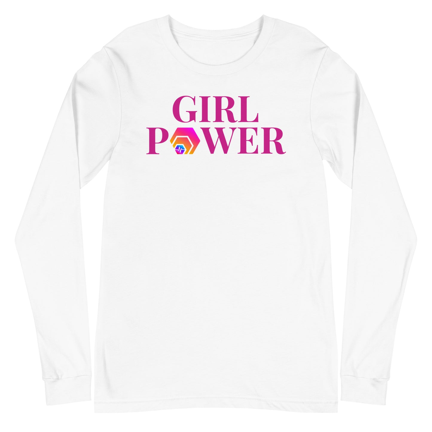 HEX/PulseChain Girl Power Unisex Long Sleeve Tee