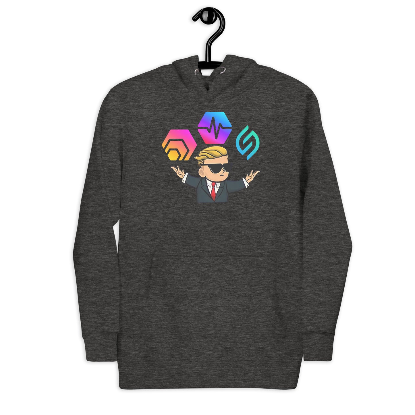 Passive Income - HEX - PulseChain Unisex Premium Hoodie