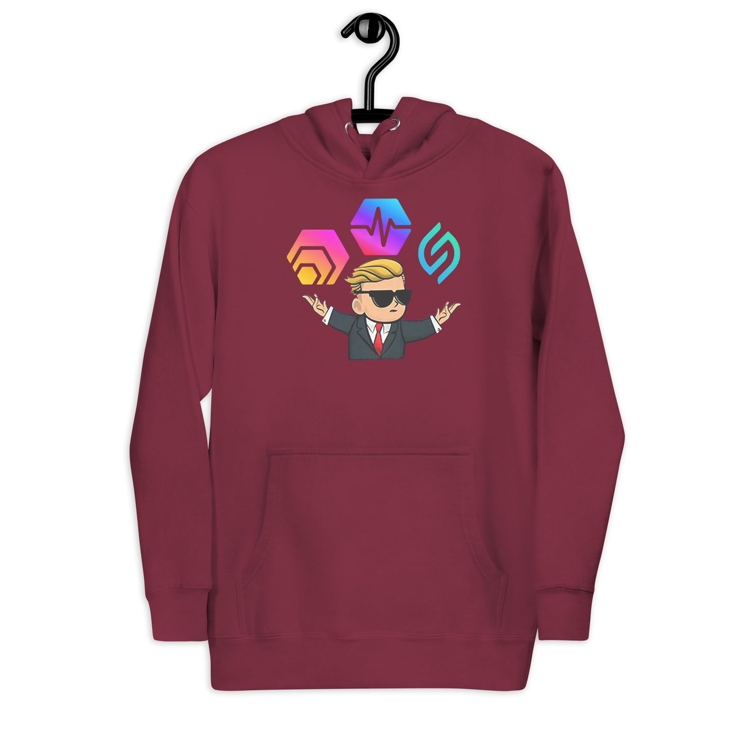 Passive Income - HEX - PulseChain Unisex Premium Hoodie
