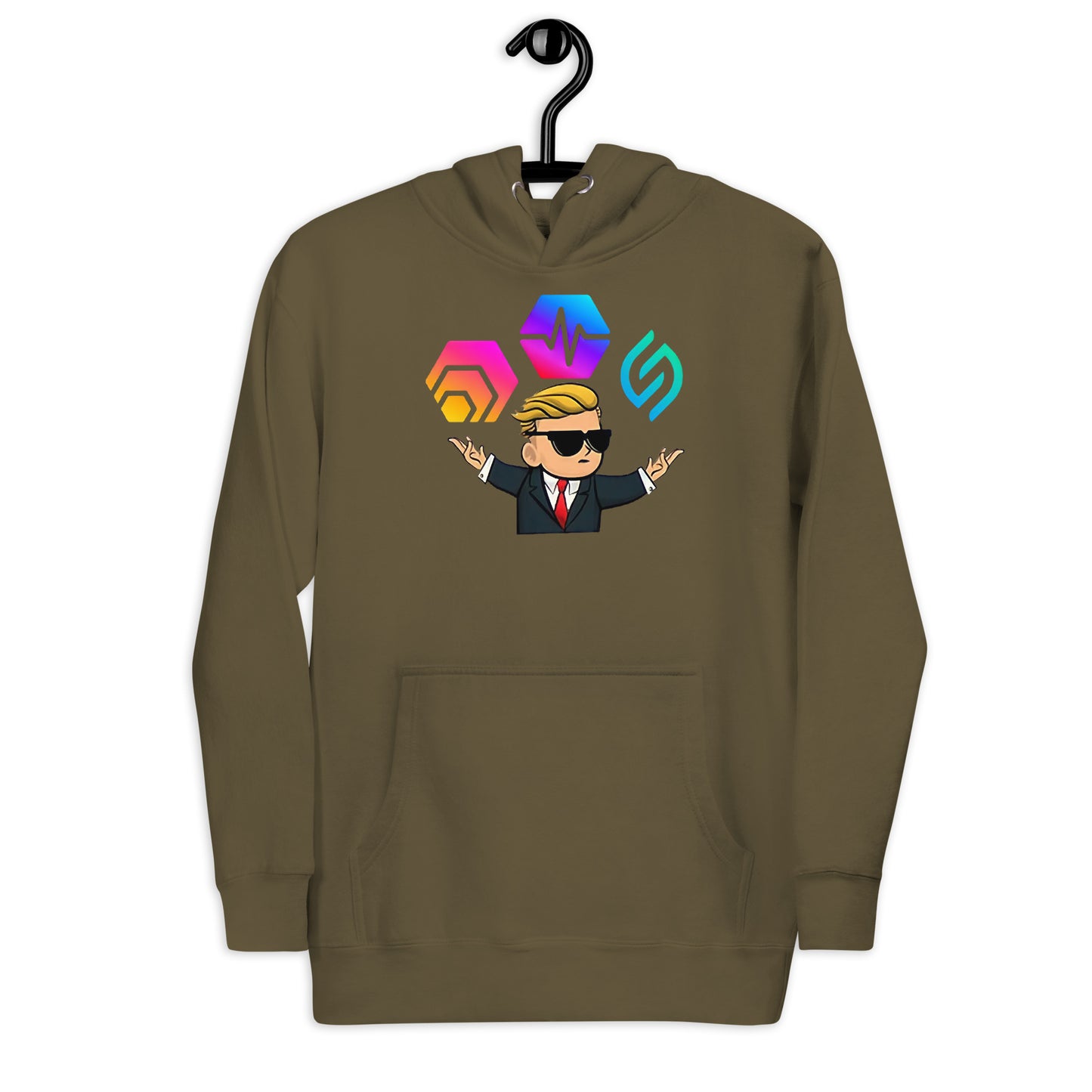 Passive Income - HEX - PulseChain Unisex Premium Hoodie