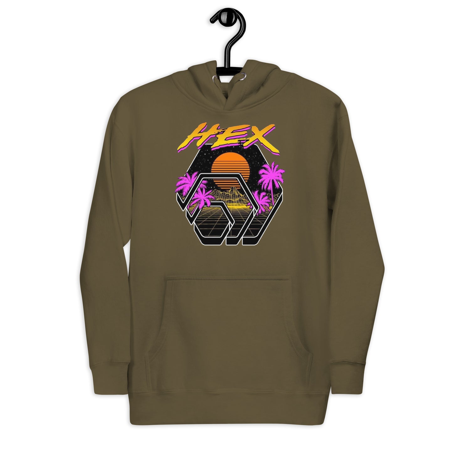 Tropical HEX Unisex Premium Hoodie
