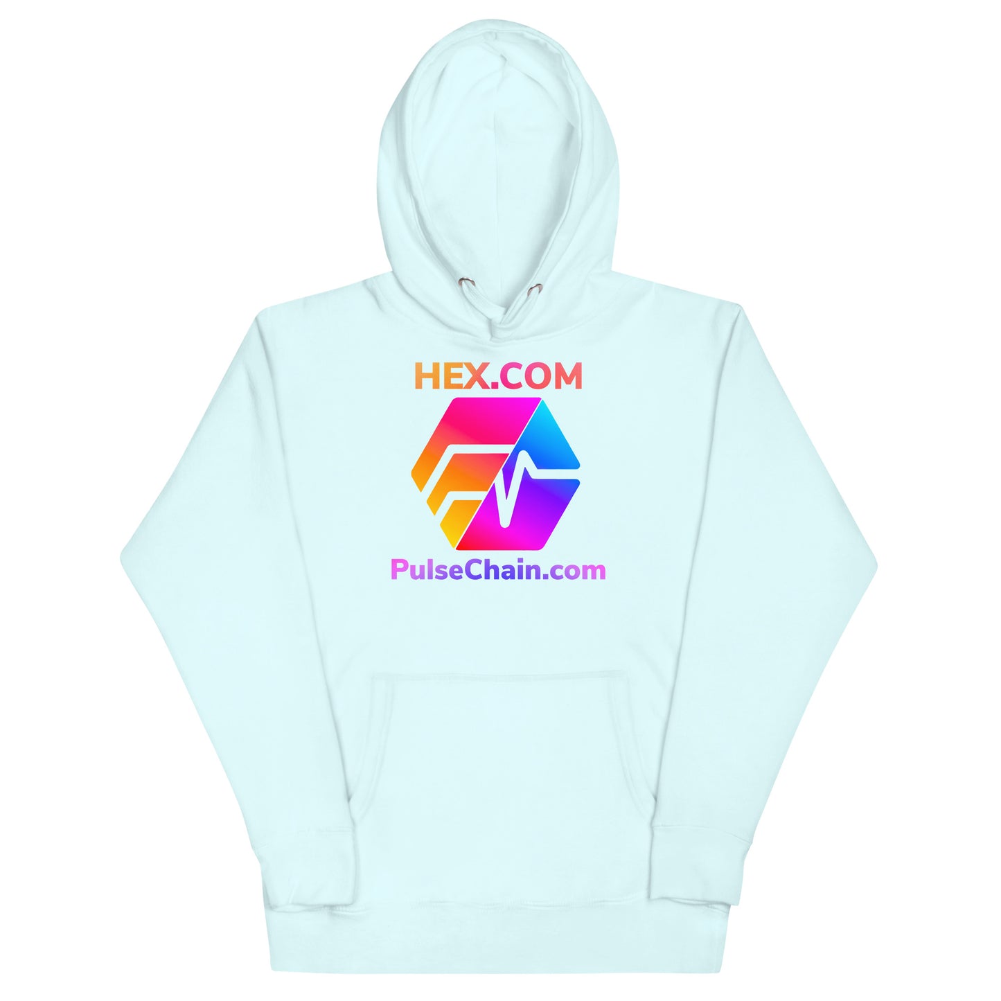 HEX.COM/PulseChain.com Unisex Premium Hoodie