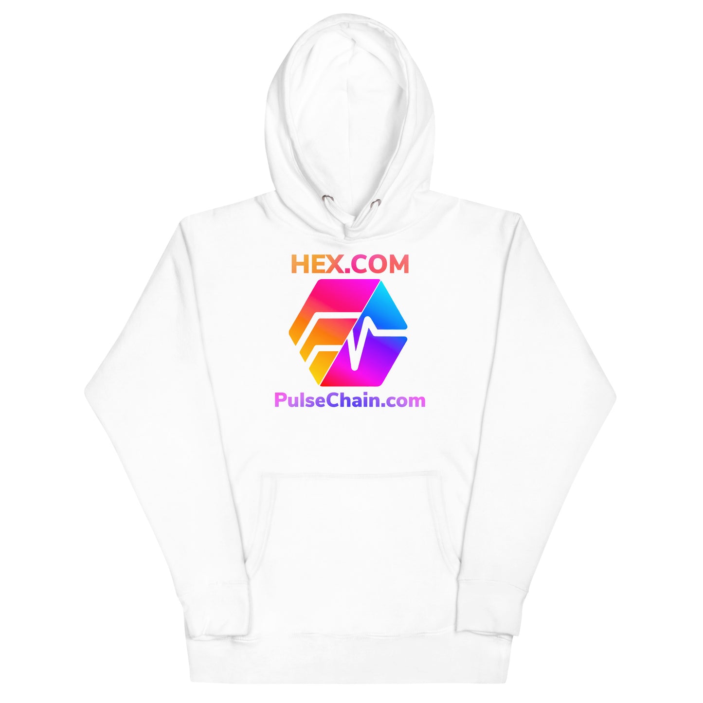 HEX.COM/PulseChain.com Unisex Premium Hoodie