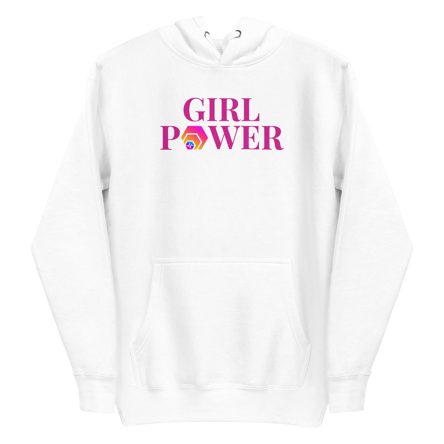 HEX/PulseChain Girl Power Unisex Premium Hoodie