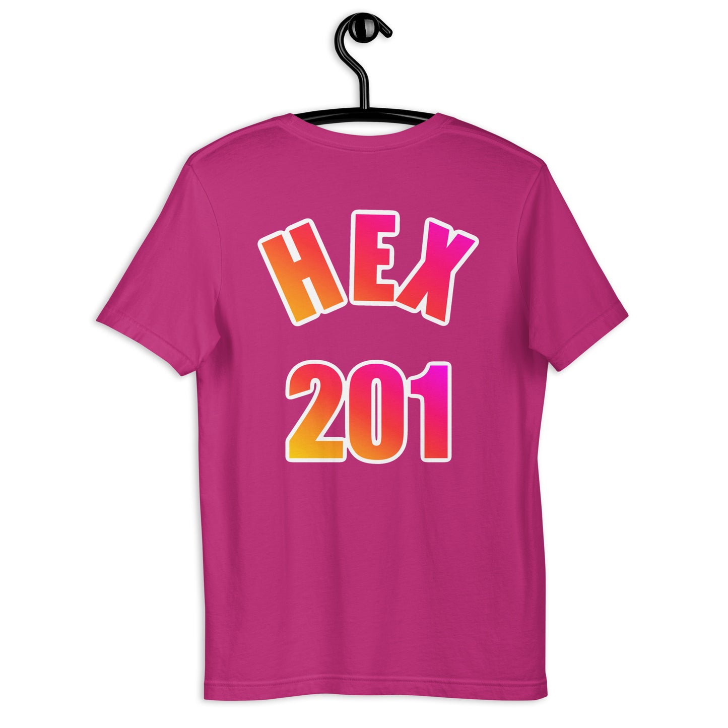 HEX #201 Unisex T-Shirt (Front & Back)