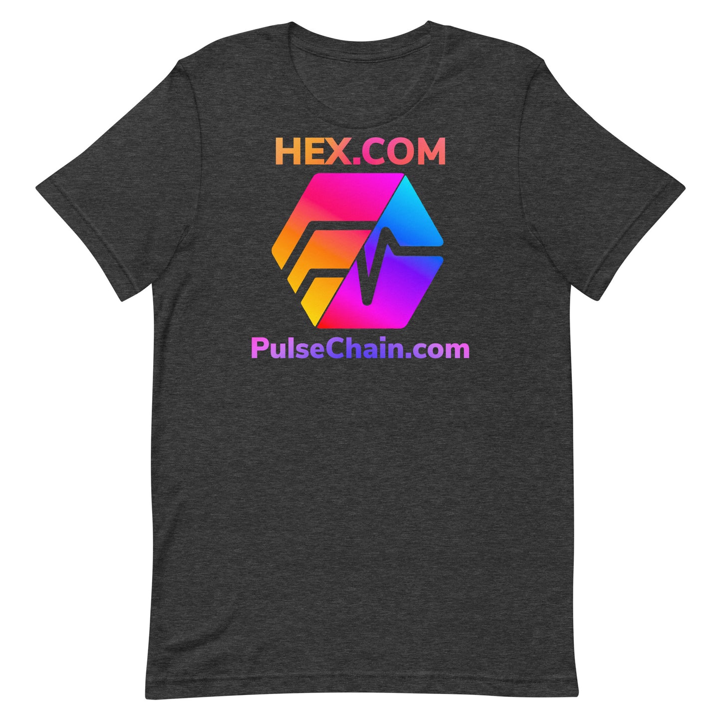 HEX.COM and PulseChain.com Unisex T-Shirt