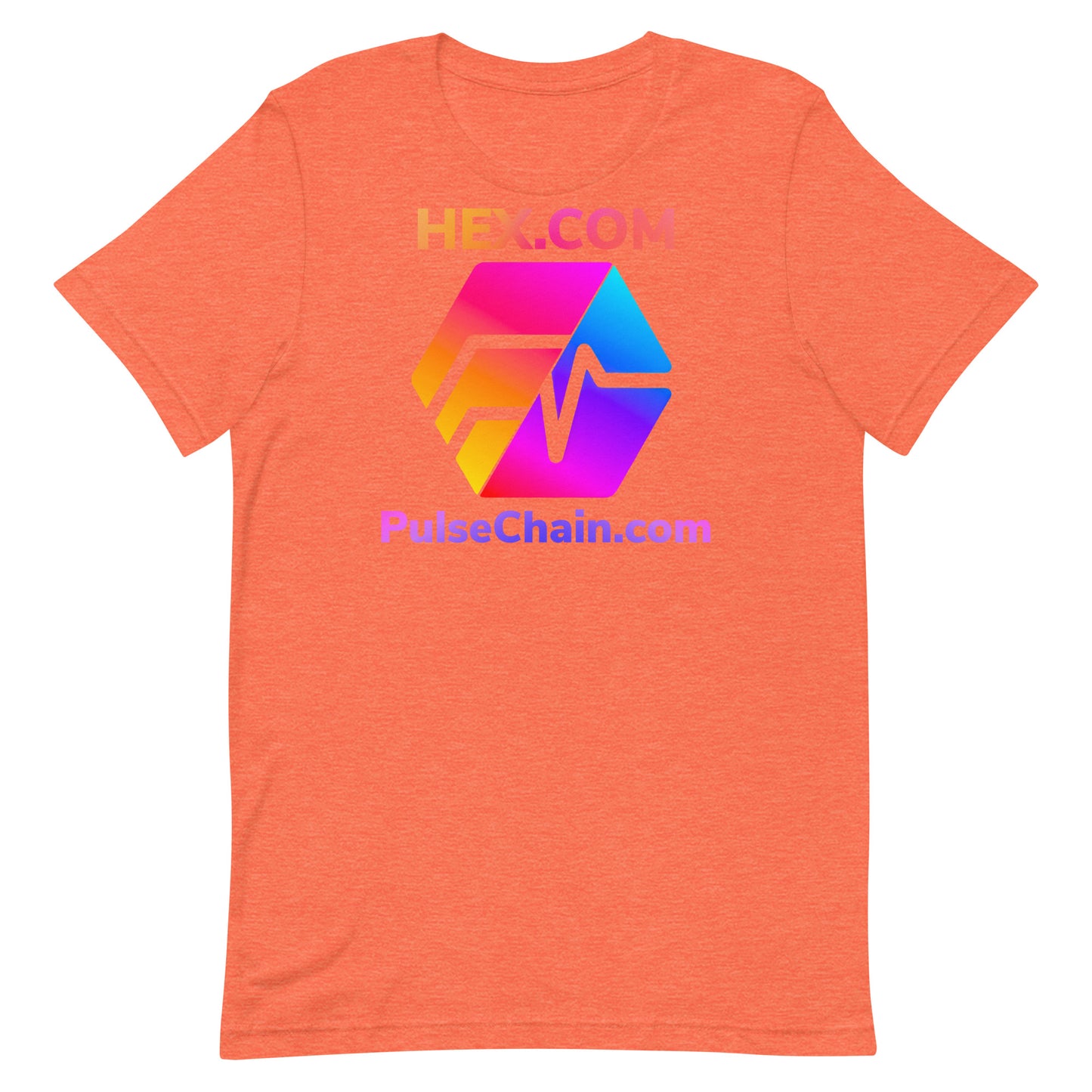 HEX.COM and PulseChain.com Unisex T-Shirt